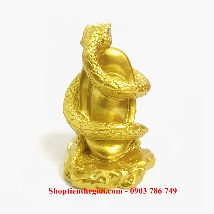 Tượng Con Rắn Vàng - SP005234